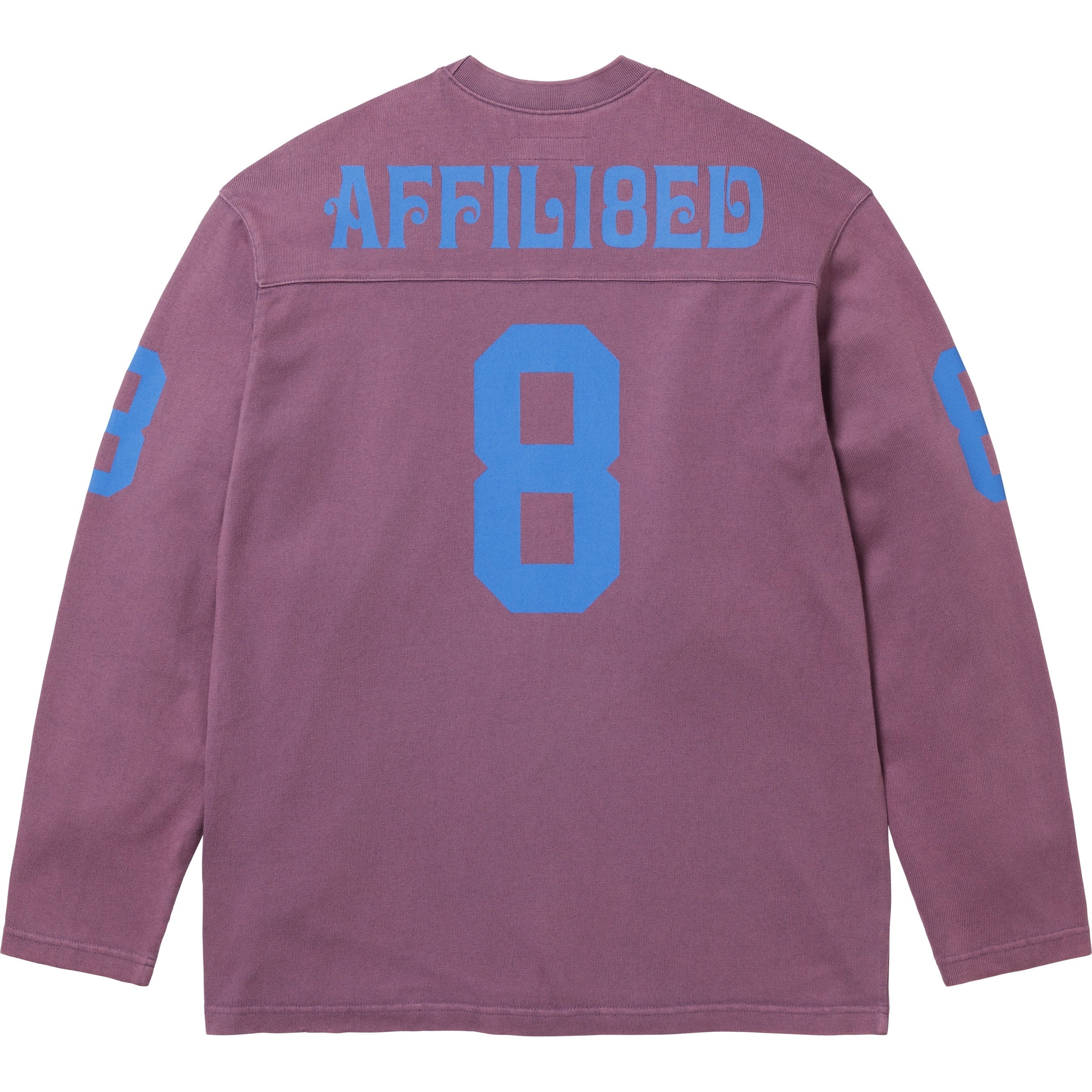 Affiliated L/S Football Top view 15